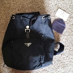 PRADA backpack!
